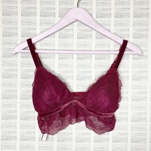 Victoria Secret Purple Lace Bralette